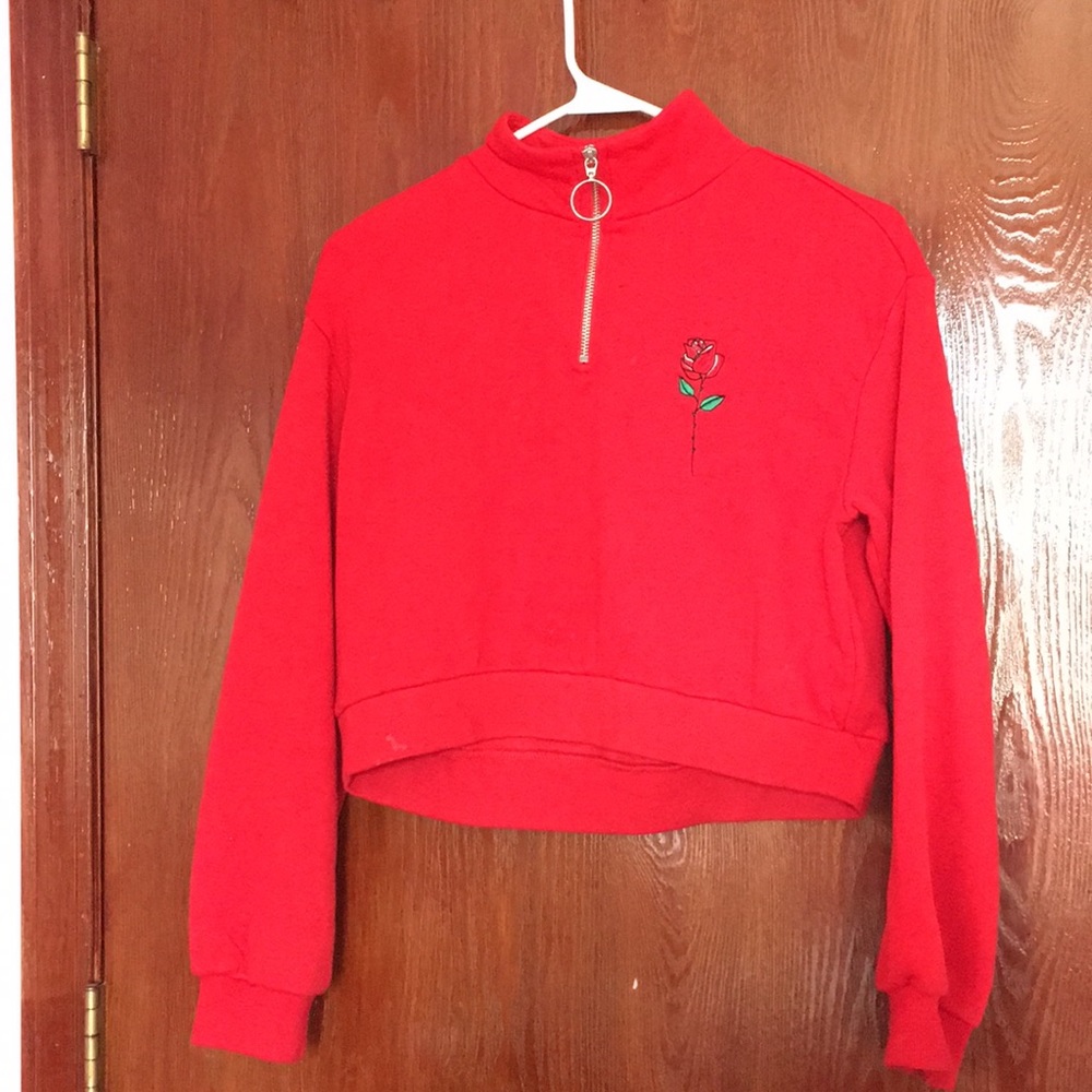 red sweater 🌹